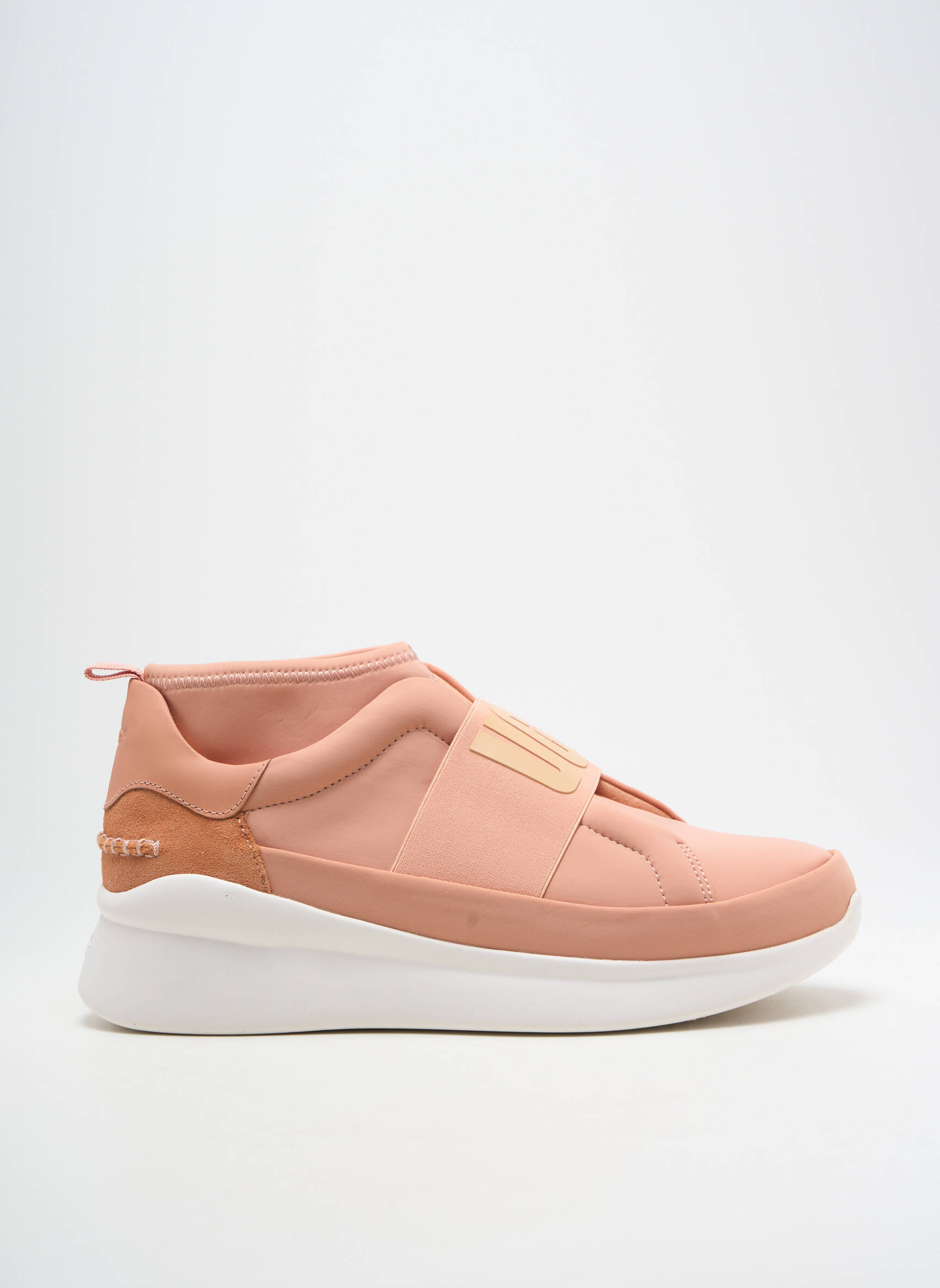 Bėgimo bateliai apvalus mygtukas kulnas nuo 4 iki 6 cm rožinė UGG moteris