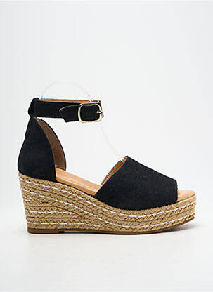 Espadrilės užsegimas su kaklo detalėmis kulnas nuo 7 iki 9 cm juodas METAMORF'OSE moteris