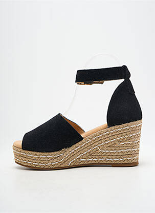 Espadrilės užsegimas su kaklo detalėmis kulnas nuo 7 iki 9 cm juodas METAMORF'OSE moteris