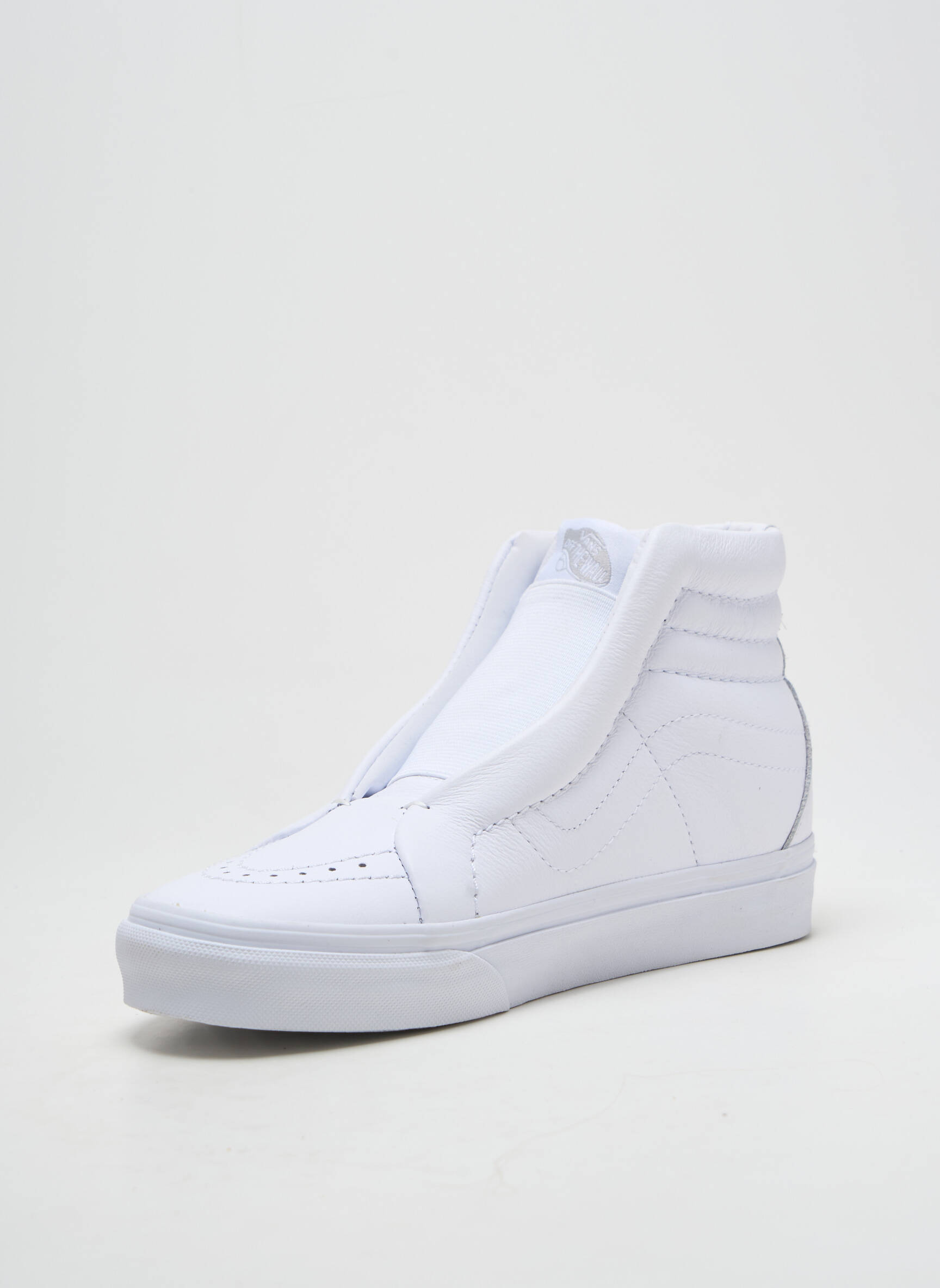 Bėgimo bateliai apvalus mygtukas apvalus mygtukas baltas VANS unisexas