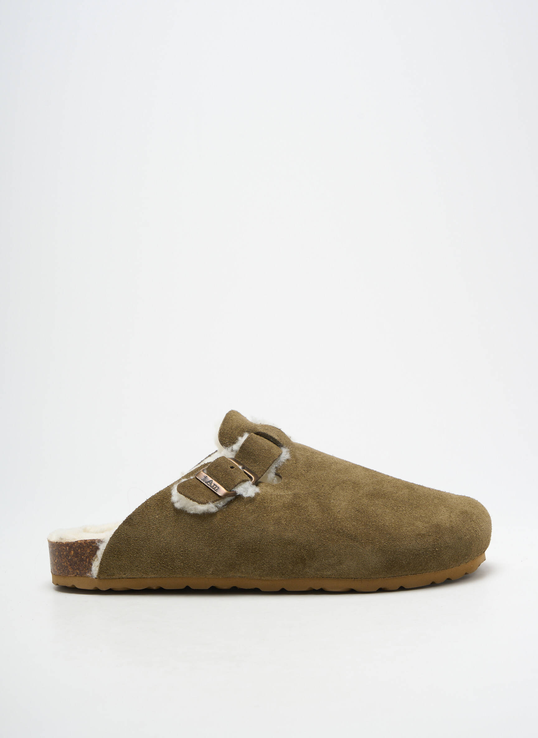 Mule/sabotai plokščias kulnas iki 3 cm žalias IAM moteris