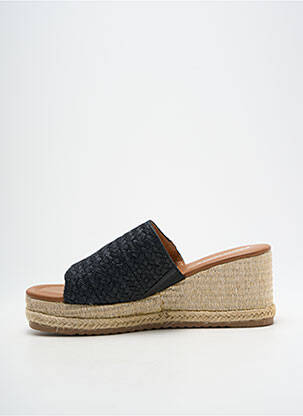 Mule/sabotai atvira pabaiga kulnas nuo 7 iki 9 cm juodas REFRESH moteris