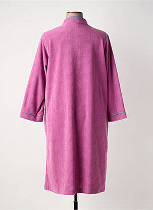 Chalatas priekinė mygtukų uždarymo sistema violetinis PRIVILEGE moteris
