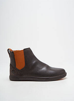 Batai/botai lygus audinys apvalus mygtukas rudas TIMBERLAND berniukas