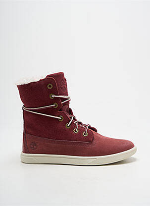 Bėgimo bateliai nubuko audinys apvalus mygtukas violetinis TIMBERLAND vaikas
