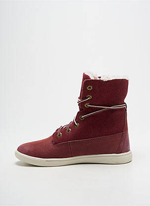 Bėgimo bateliai nubuko audinys apvalus mygtukas violetinis TIMBERLAND vaikas