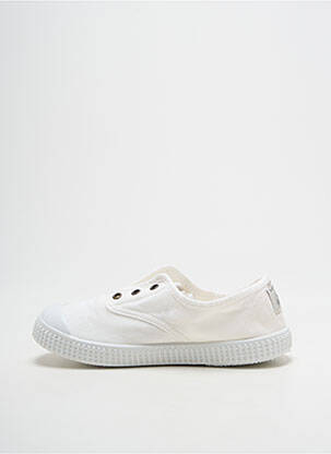 Slip-on batai apvalus mygtukas apvalus mygtukas baltas VICTORIA vaikas