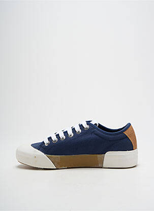Bėgimo bateliai apvalus mygtukas plokščias kulnas iki 3 cm mėlyna PATRIOTIC moteris