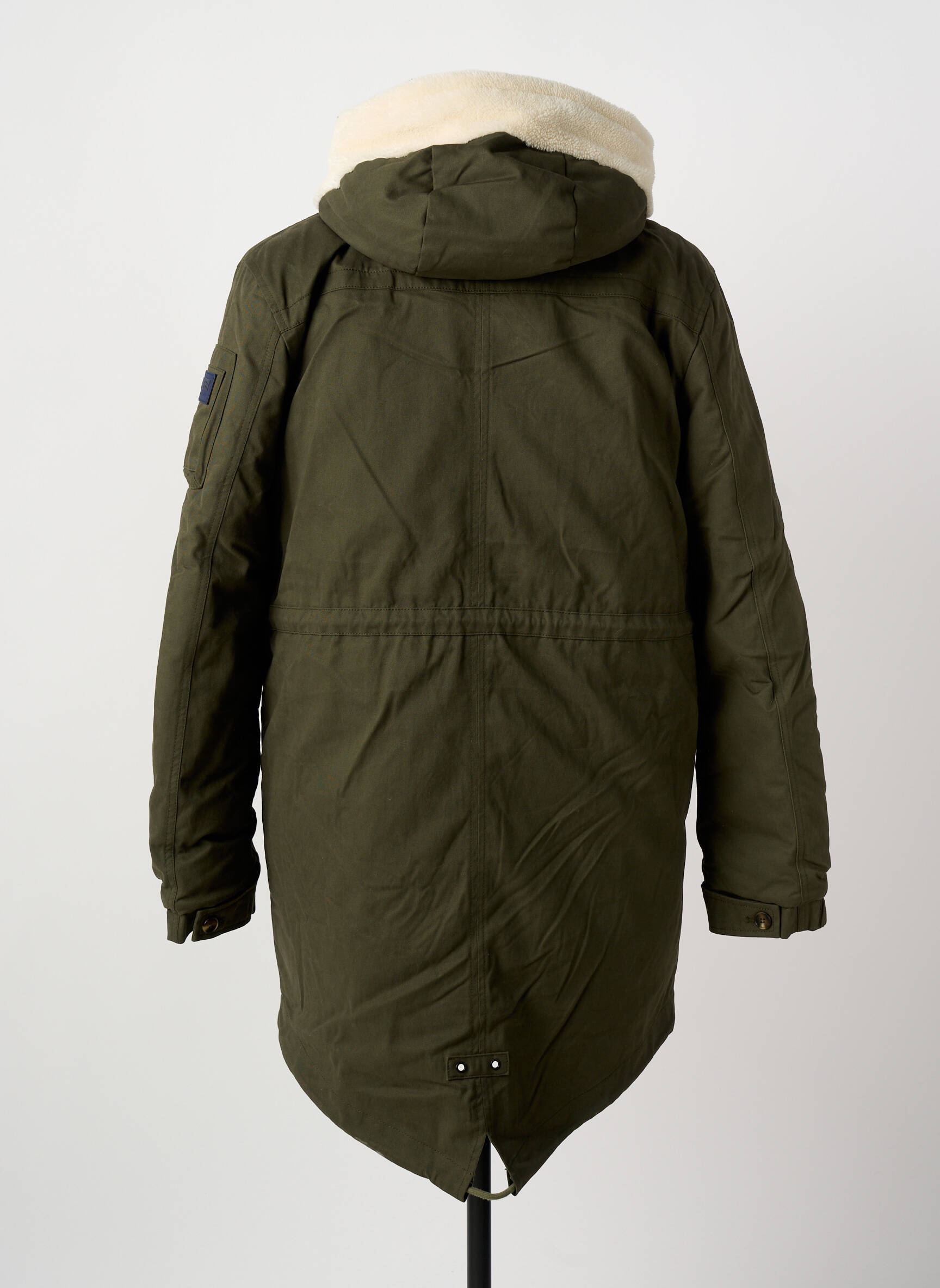 Parka ilgos rankovės su gobtuvu žalias PIONEER vyras
