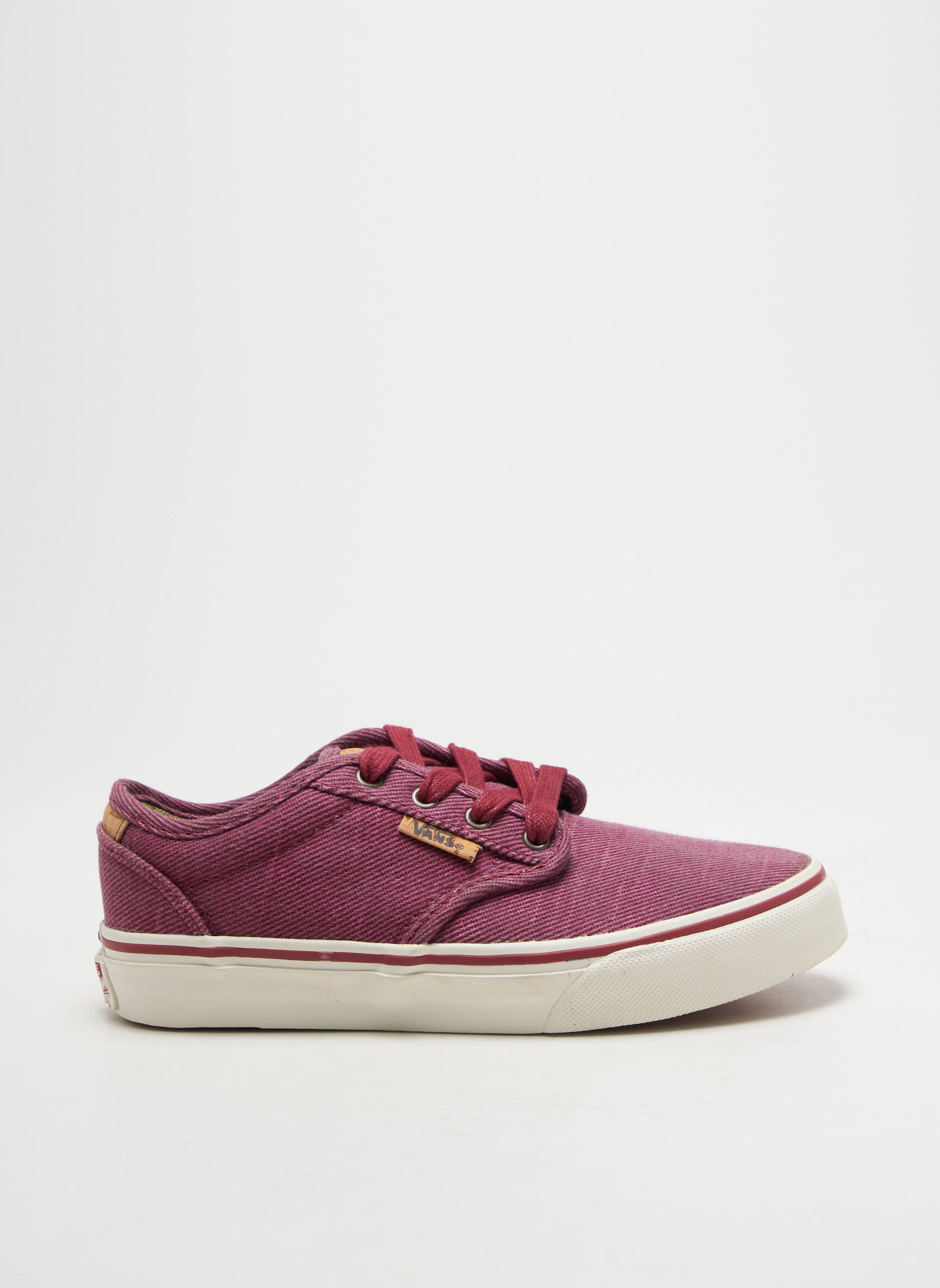 Bėgimo bateliai šnervių uždarymas apvalus mygtukas violetinis VANS mergina