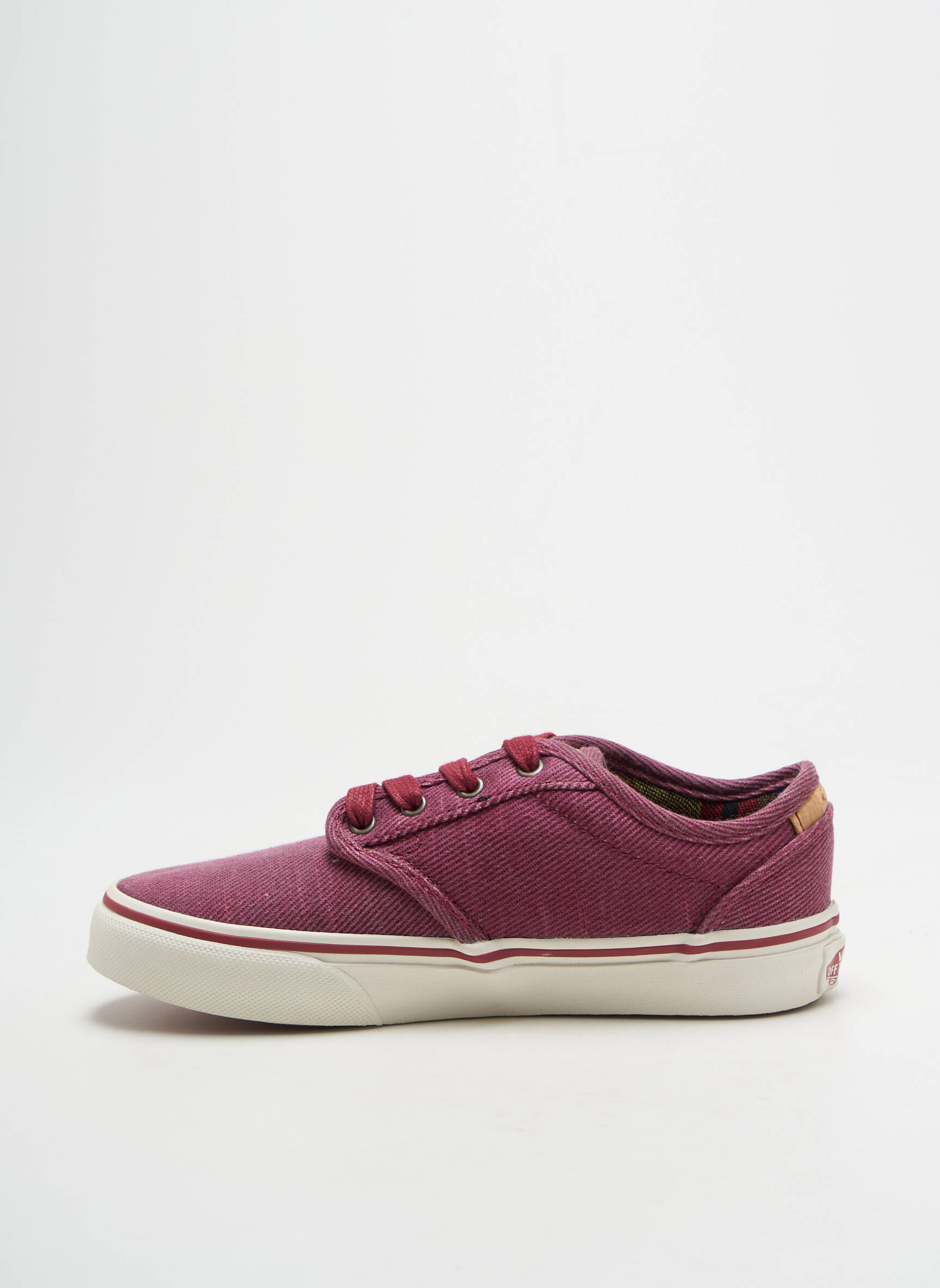 Bėgimo bateliai šnervių uždarymas apvalus mygtukas violetinis VANS mergina