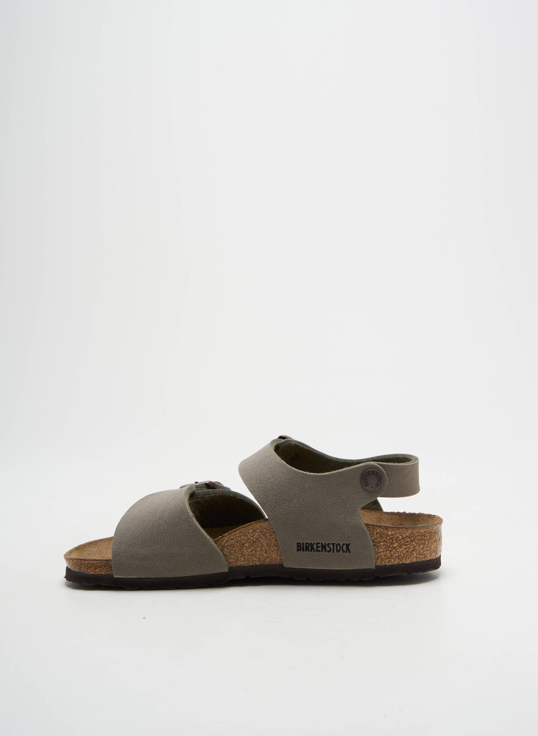 Sandalai/nu pėdos atvira pabaiga atvira pabaiga pilka BIRKENSTOCK berniukas