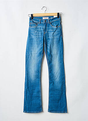 Bootcut džinsai aukšta talija aukšta talija mėlyna KUYICHI moteris