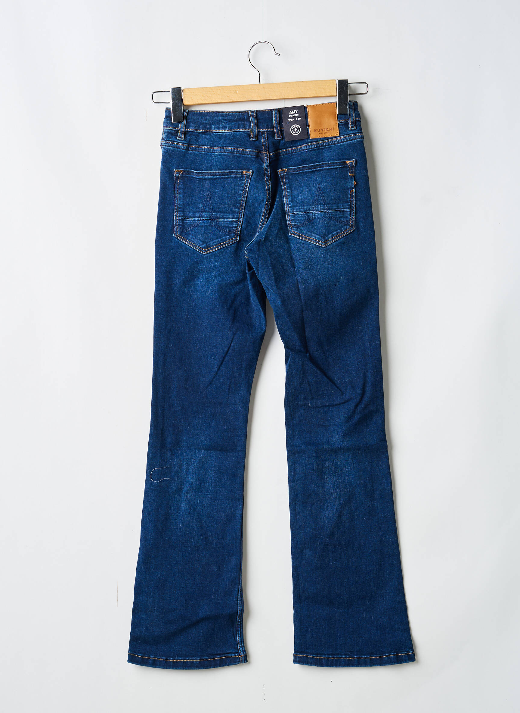Bootcut džinsai tamprumas mėlyna KUYICHI moteris