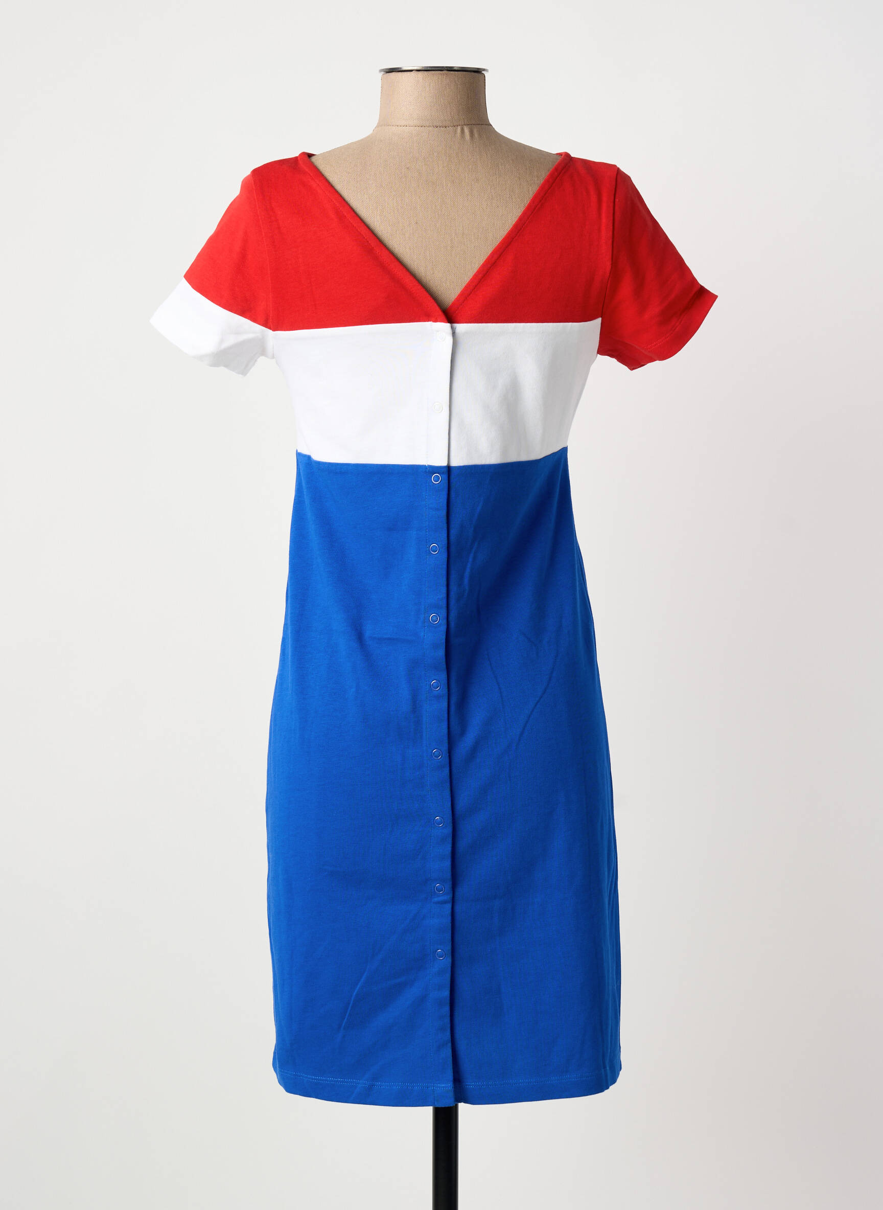 Trumpa suknelė trumpas rankovės trumpas rankovės mėlyna LE COQ SPORTIF moteris