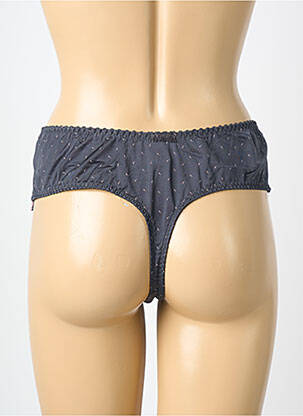 Tanga satino audinys pilka PRIMADONNA moteris