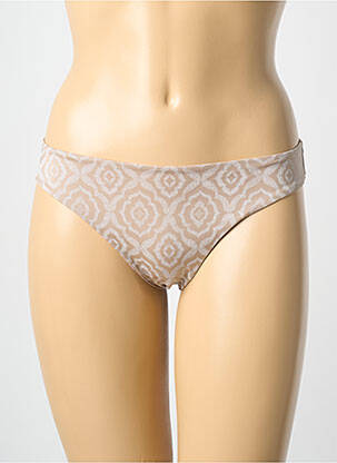 Tanga satino audinys rudas ROSA FAIA moteris