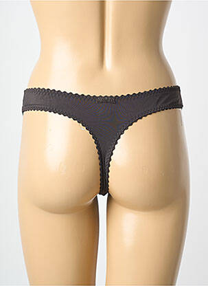 Tanga satino audinys pilka PRIMADONNA moteris