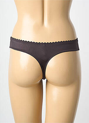 Tanga satino audinys rudas PRIMADONNA moteris