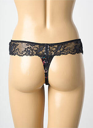 Tanga tamprumas juodas MARIE JO moteris