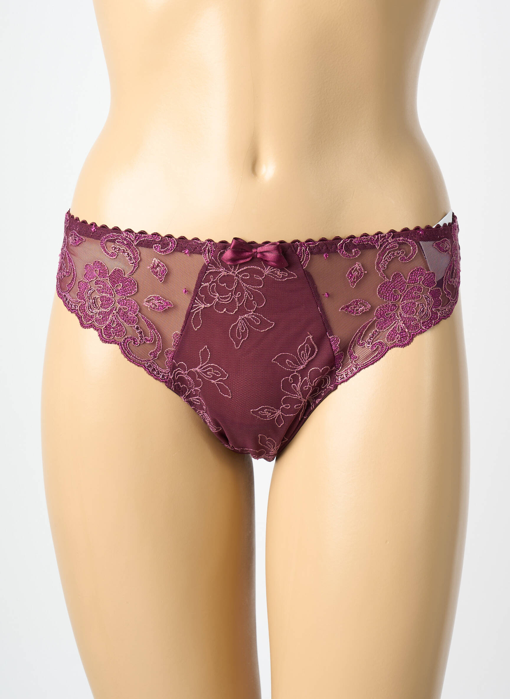 Tanga tamprumas raudona PRIMADONNA moteris