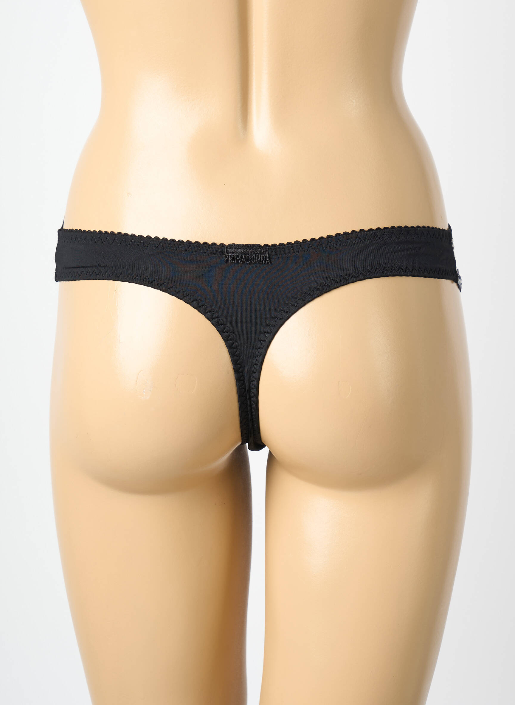 Tanga tamprumas juodas PRIMADONNA moteris