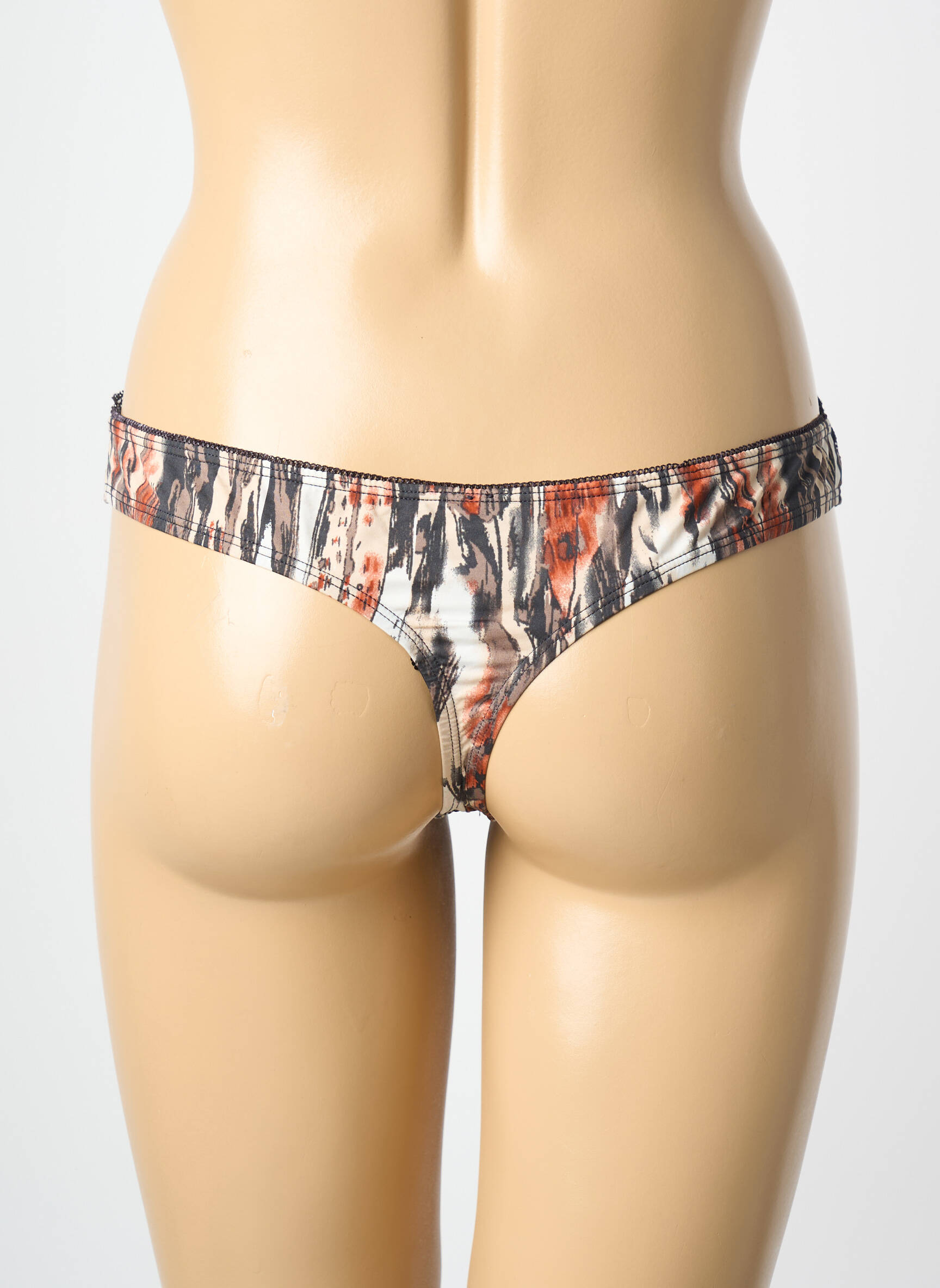 Tanga satino audinys juodas ESPRIT moteris