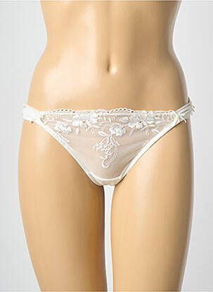 Tanga tamprumas baltas MILLESIA moteris