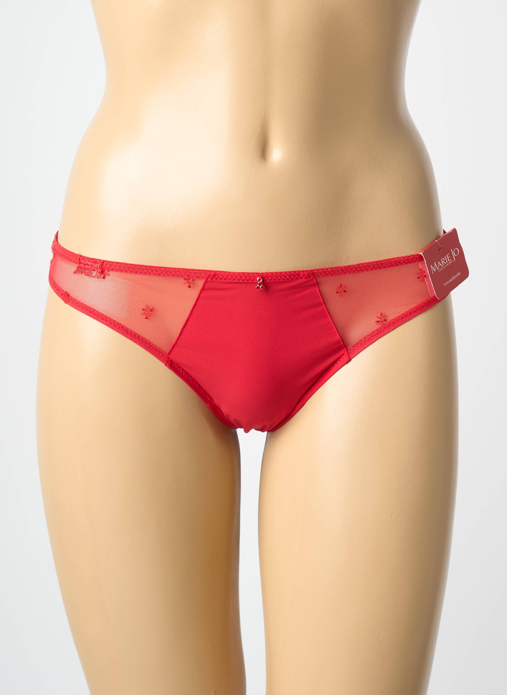 Tanga tamprumas raudona MARIE JO moteris