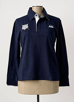 Polo ilgos rankovės ilgos rankovės mėlyna ERIC TABARLY moteris