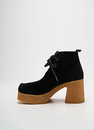 Batai/botai nubuko audinys kulnas nuo 7 iki 9 cm juodas KICKERS moteris
