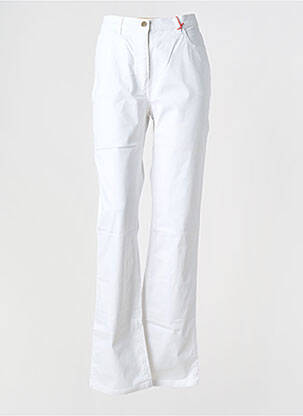 Bootcut džinsai aukšta talija aukšta talija baltas SCAPA moteris