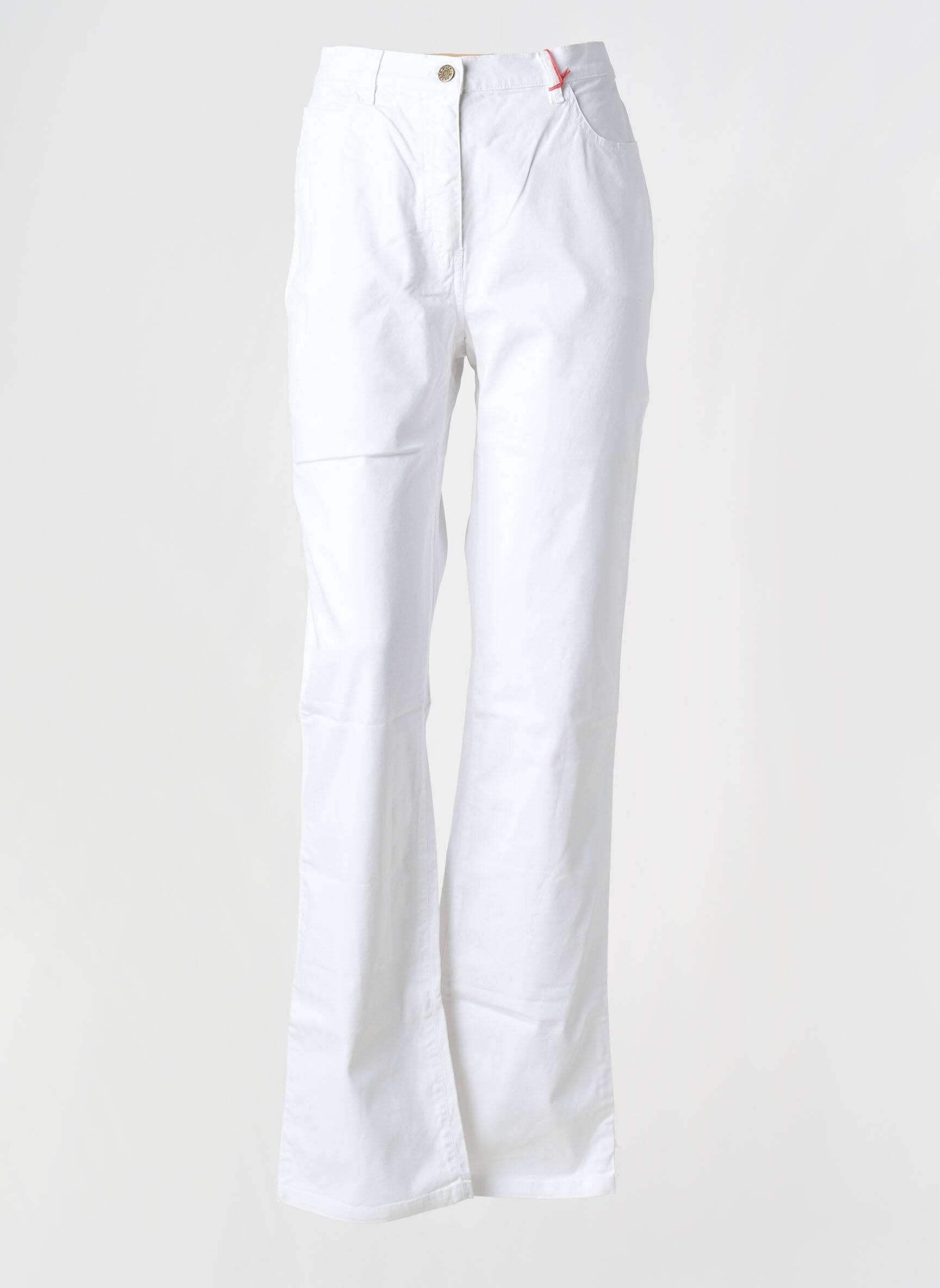 Bootcut džinsai aukšta talija aukšta talija baltas SCAPA moteris
