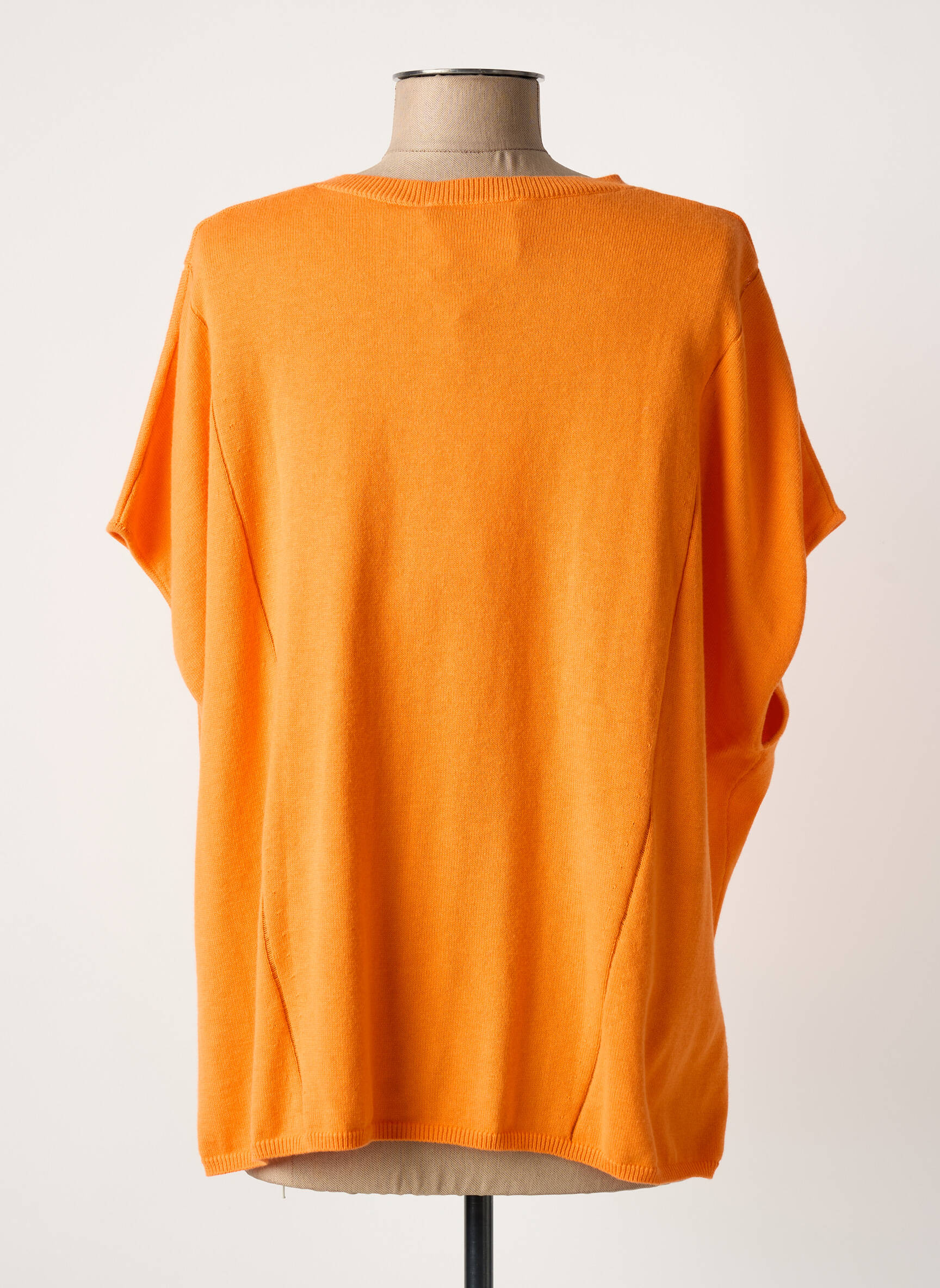 Viršūnė trumpas rankovės trumpas rankovės oranžinė ABSOLUT CASHMERE moteris