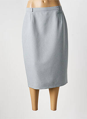 Pusilgis sijonas pincetų dydis pilka FRANK WALDER moteris