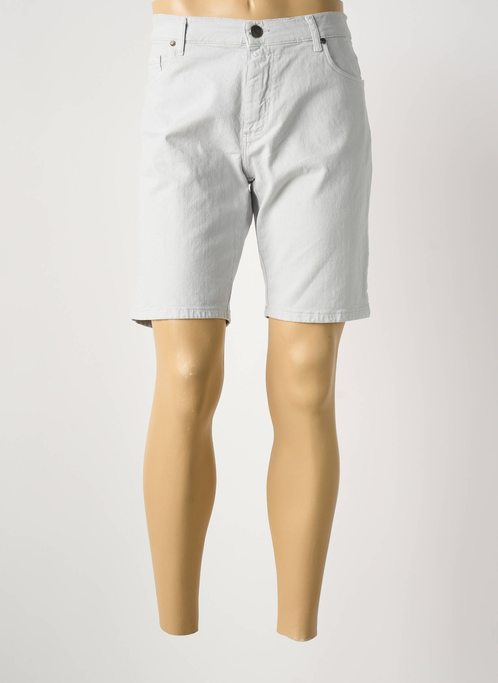 Bermudas tiesi kirpimas pilka LCDN vyras