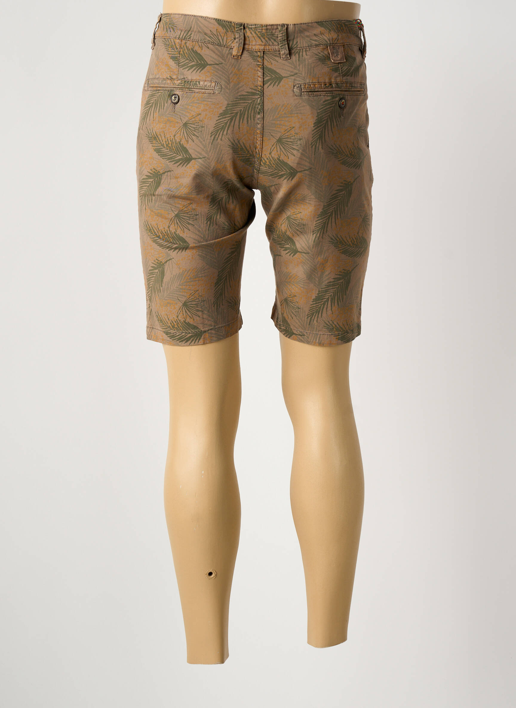 Bermudas tiesi kirpimas rudas SEA BARRIER vyras