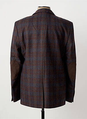 Švarkas dvigubai apdailinta vidinė dalis rudas LUIGI MORINI vyras