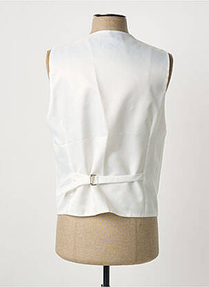 Be rankovių liemenė satino efektas baltas IZAC vyras