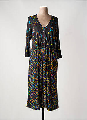 Ilga suknelė popelinos audinys, kuris pasižymi lygiu ir tankiu paviršiumi. ilgos rankovės juodas WHITE STUFF moteris
