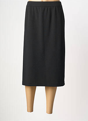 Pusilgis sijonas tiesi kirpimas juodas SOMMERMANN moteris