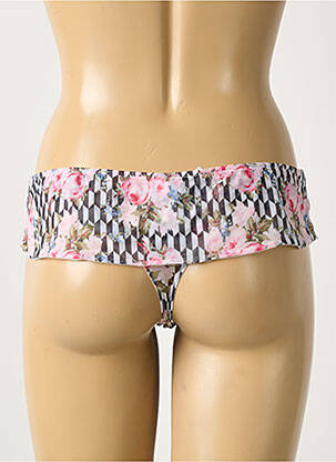 Tanga tamprumas juodas CHANTAL THOMASS moteris