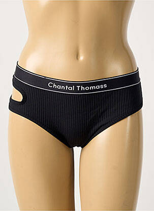 Tanga tamprumas juodas CHANTAL THOMASS moteris