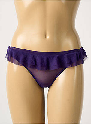 Tanga lengva ir skaidri violetinis CHANTAL THOMASS moteris