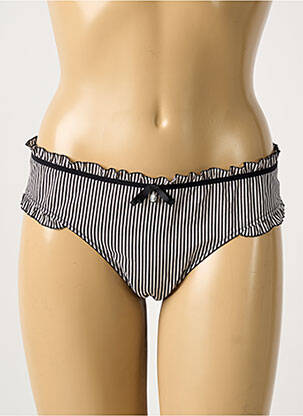 Tanga tamprumas juodas CHANTAL THOMASS moteris