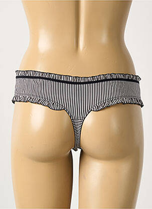 Tanga tamprumas juodas CHANTAL THOMASS moteris