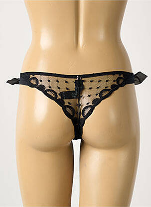 Tanga tanga juodas CHANTAL THOMASS moteris