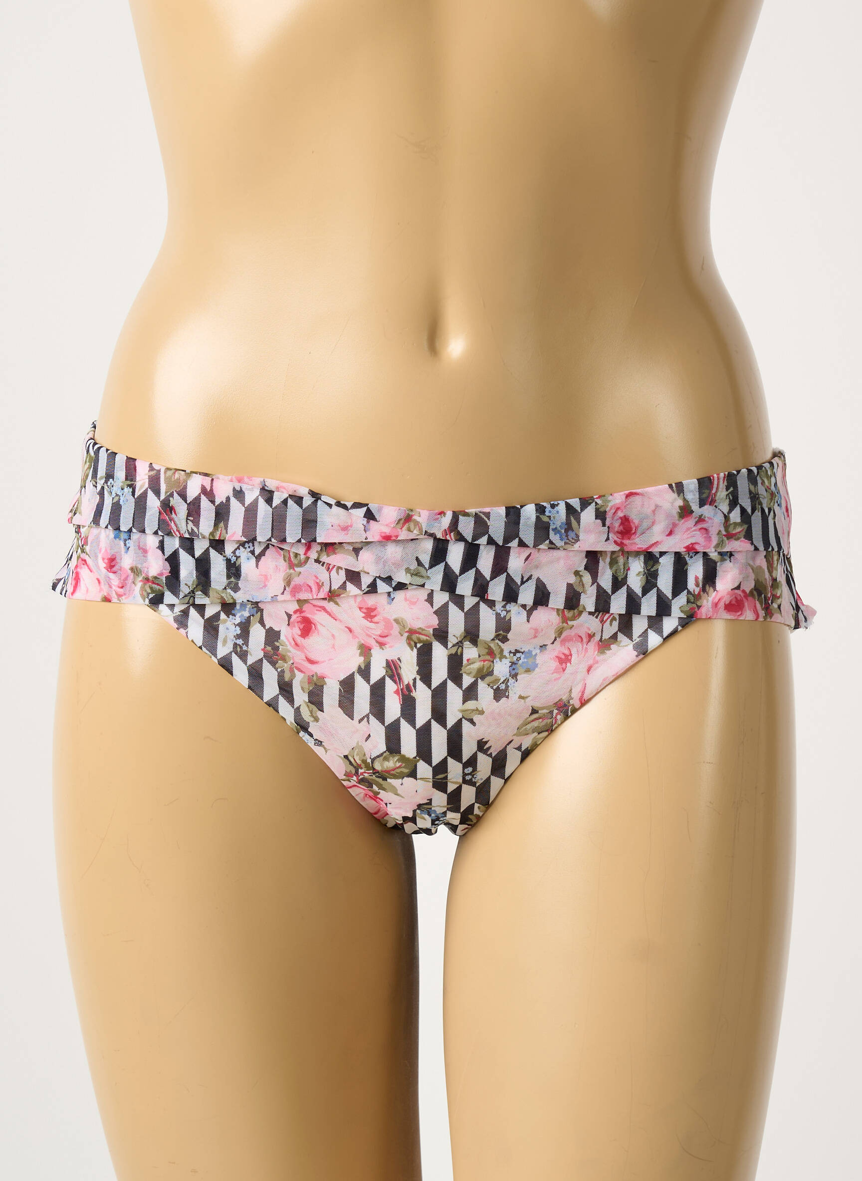 Tanga tamprumas juodas CHANTAL THOMASS moteris
