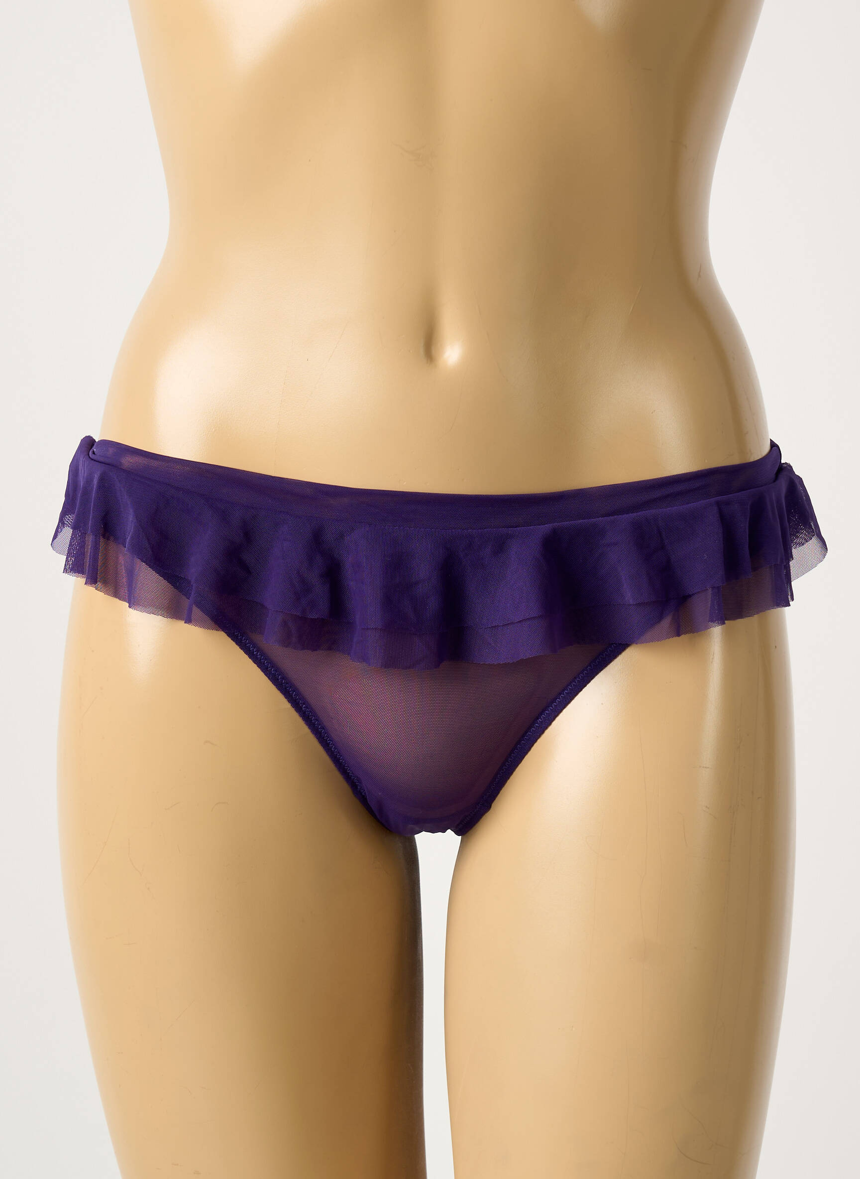 Tanga lengva ir skaidri violetinis CHANTAL THOMASS moteris