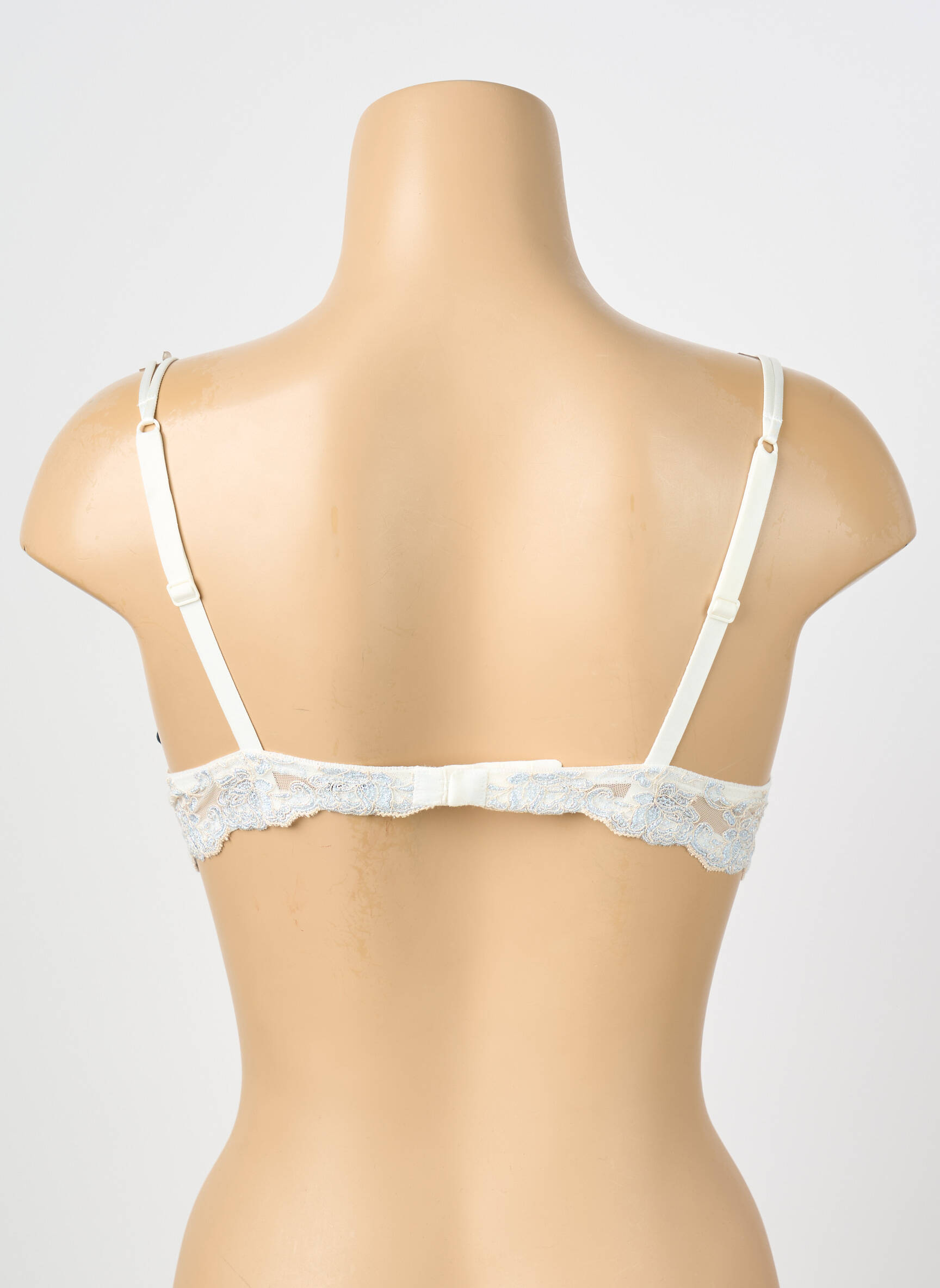 Liemenėlė push-up liemenėlė su aukštu palaikymu push-up liemenėlė su aukštu palaikymu baltas AMBRA moteris